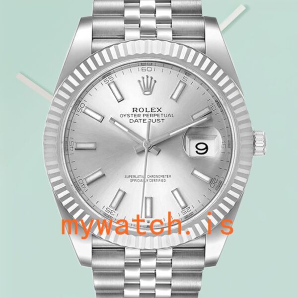 Rolex Datejust 41mm Mens 126334SSJ Stainless Steel Silver-tone: A Timeless Masterpiece