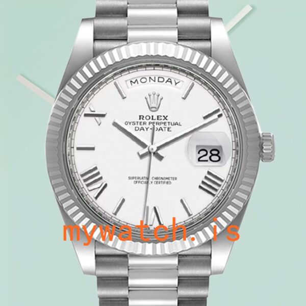 Rolex Day-Date m228236-0010 Mens 40mm White Dial: A Timeless Masterpiece