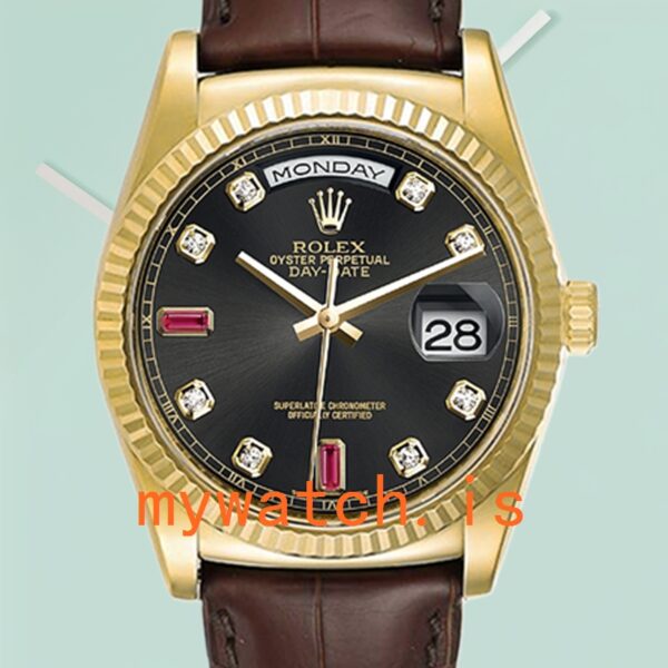 Rolex Day-Date 118138 36mm Mens Gold-tone: A Timeless Masterpiece