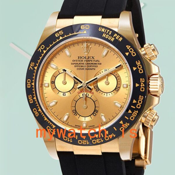 Rolex Daytona 40mm Mens 116518CSR Cerachrom Champagne Dial: Genuine vs. Replica