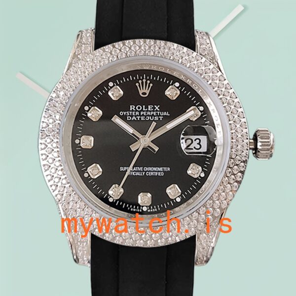 Rolex Datejust Men’s 16234 40mm Black Dial: A Timeless Classic