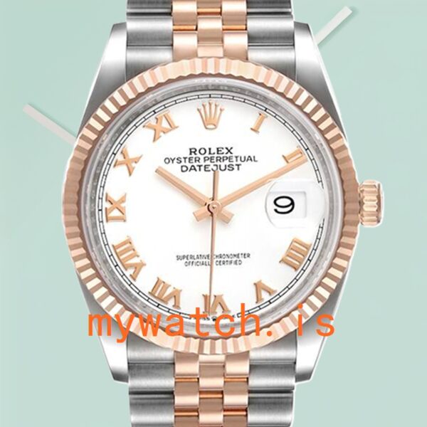 Rolex Datejust 36mm Mens m126231-0015 Stainless Steel Jubilee Bracelet: Genuine vs. Replica