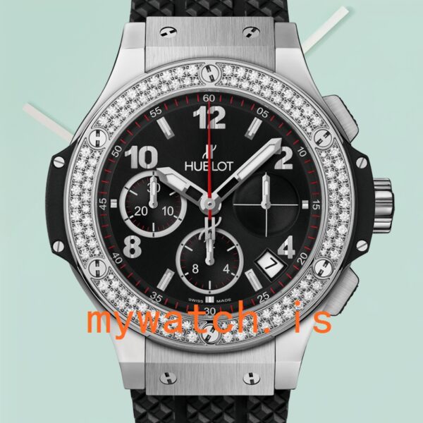 Hublot Big Bang 44mm 341.SX.130.RX.114 Men’s Silver-tone Rubber Band: A Masterpiece of Luxury and Innovation