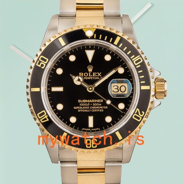Rolex Submariner 16613 Mens 40mm Stainless Steel: Genuine vs. Replica Analysis