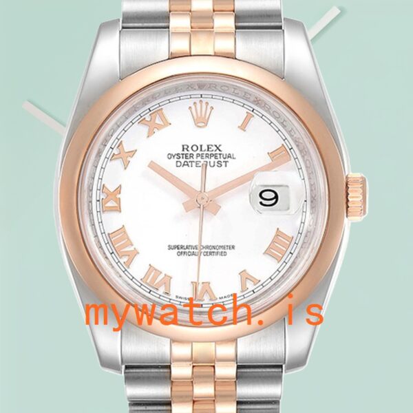 Rolex Datejust 36mm 116201-63601 Mens Automatic: Genuine vs. Replica