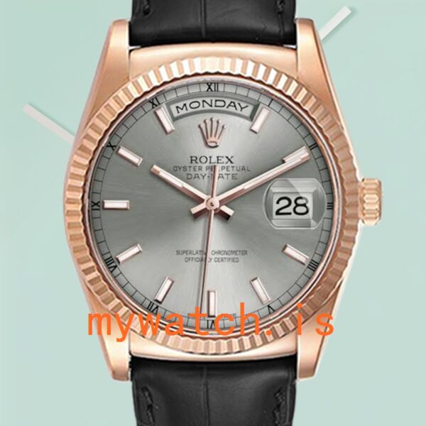 Rolex Day-Date Men’s 118135 36mm Grey Dial: A Symbol of Prestige and Precision