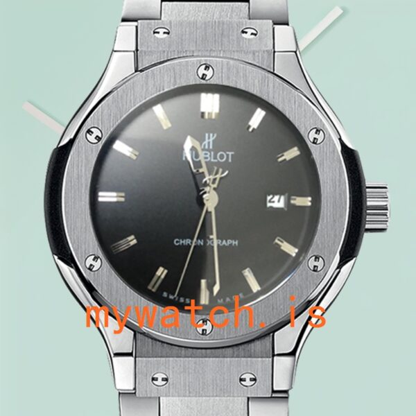 Hublot Classic Fusion 581.NX.1170.NX Mens 43mm Bracelet Silver-tone: Genuine vs. Replica Analysis