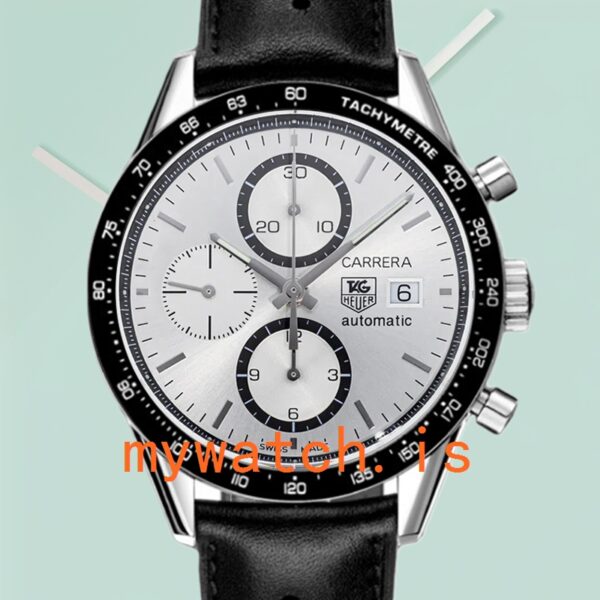 Tag Heuer Carrera Mens CV2011.FC6205 41mm Quartz Silver-tone: A Timeless Masterpiece