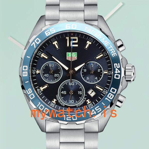 Tag Heuer Formula 1 Men 43mm CAZ1011-001 Stainless Steel: A Timeless Piece for the Modern Man