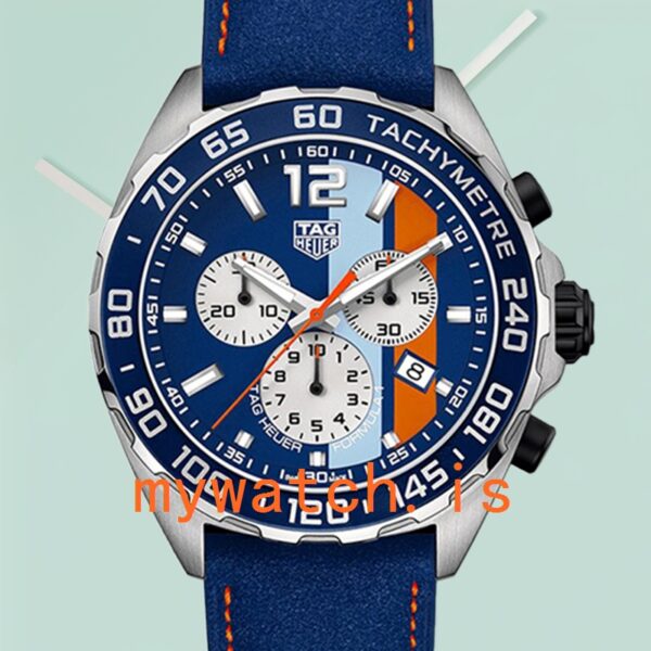 Tag Heuer Formula 1 Mens 43mm CAZ101N.FC8243 Leather Strap: A Timeless Piece for the Modern Man