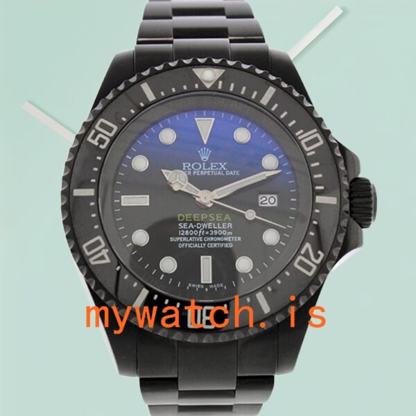 Rolex Deepsea 44mm 116660 Mens Oyster Bracelet Automatic: Genuine vs. Replica
