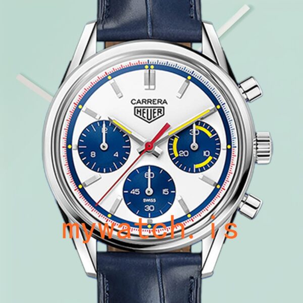 Tag Heuer Carrera 43mm Men CBK221C.FC6488 Stainless Steel White Dial: A Timeless Masterpiece