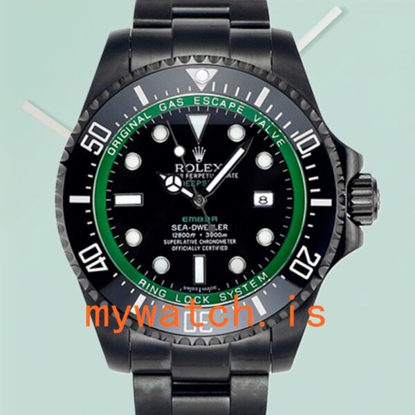 Rolex Deepsea 116600 44mm Mens Black Dial: Genuine vs. Replica Analysis