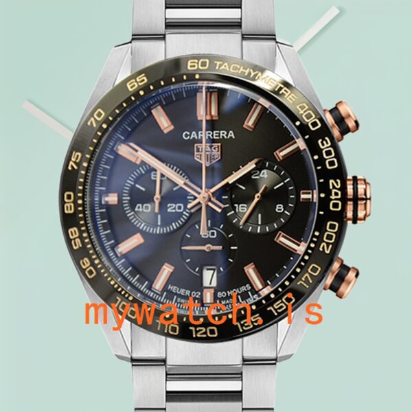 Tag Heuer Carrera 43mm Men CBN2A5A.FC6481-001 Quartz: A Timeless Masterpiece