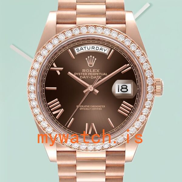 Rolex Day-Date M228345RBR-0009: Genuine vs. Replica Analysis