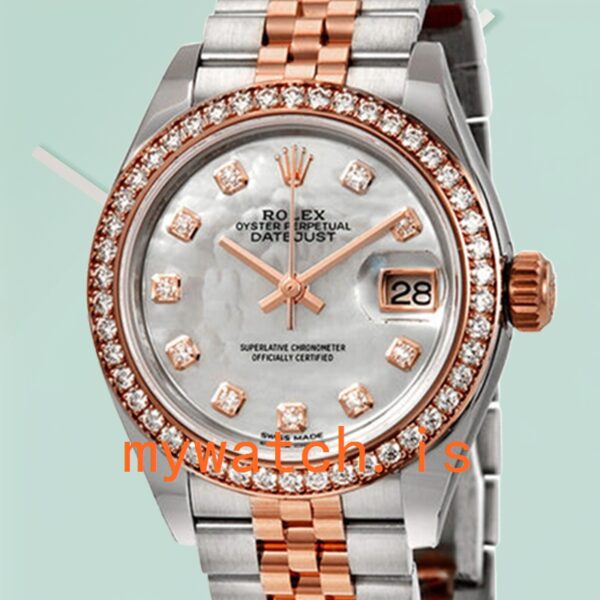 Rolex Datejust m279381rbr-0013 28mm Ladies Mother of Pearl Dial: A Timeless Elegance