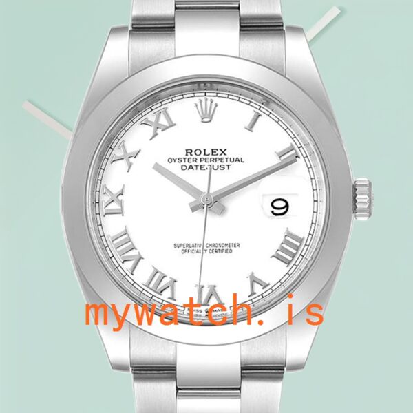 Rolex Datejust 41mm Mens m126300-0015 White Dial Stainless Steel: A Comprehensive Analysis