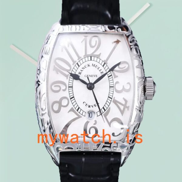 Franck Muller Cintrée Curvex 8880 CC AT-1 40mm Unisex Automatic Silver-tone: A Masterpiece of Horology