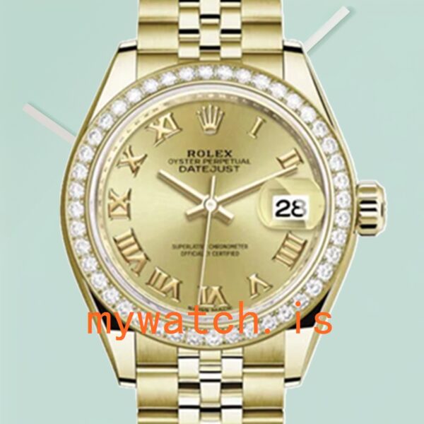 Rolex Datejust Ladies m279138rbr-0022 28mm Champagne Dial: A Symbol of Elegance and Precision