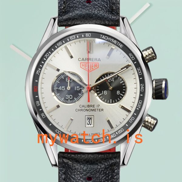 Tag Heuer Carrera Mens 43mm WAR201A.BA0723 Silver-tone: A Timeless Masterpiece