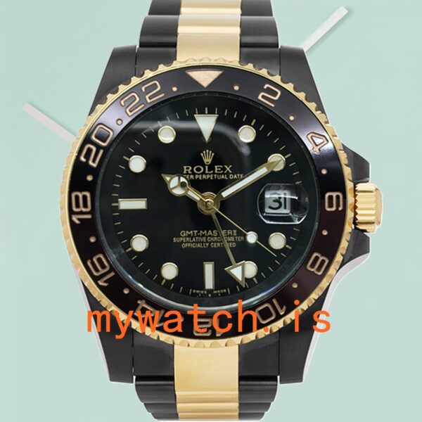 Rolex GMT-Master II Mens 116713 40mm Stainless Steel Black Dial: A Timeless Masterpiece