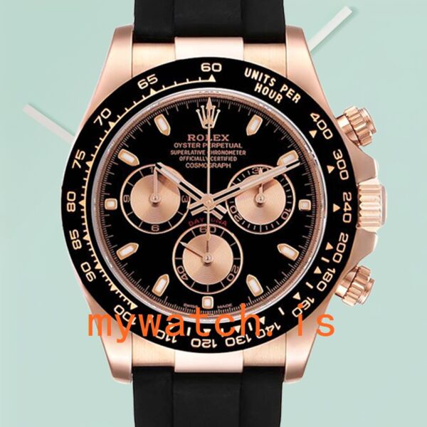 Rolex Daytona Mens M116515ln-0017 40mm Black Dial: Genuine vs Replica