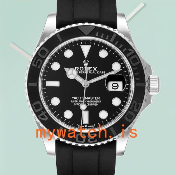 Rolex Yacht-Master Men’s M226659-0002 42mm Silver-Tone Black Dial: A Masterpiece of Precision and Elegance