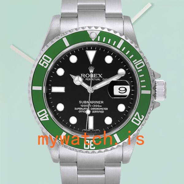 Rolex Submariner Mens 16610LV 40mm Silver-tone: Genuine vs. Replica Analysis