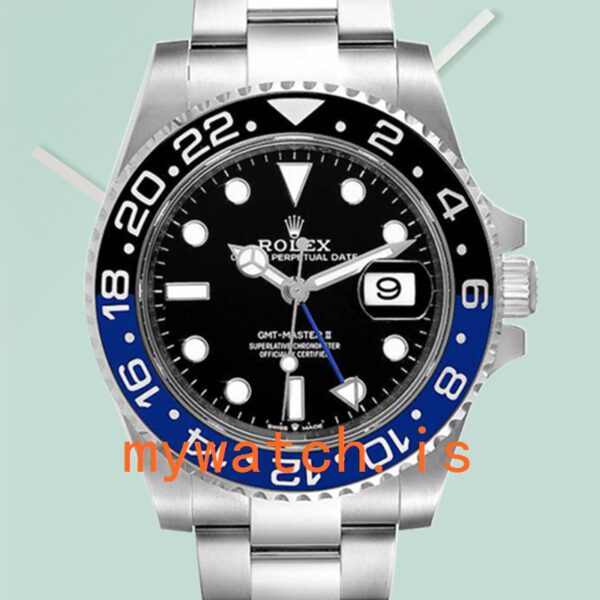 Rolex GMT Master II Mens m126710blnr-0003 40mm Silver-tone Oyster Bracelet: A Timeless Masterpiece