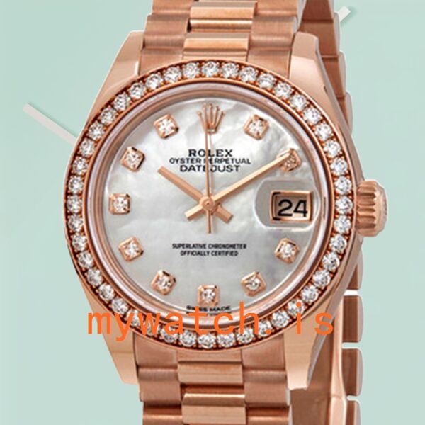 Rolex Datejust 28mm Ladies m279135rbr-0010: Genuine vs. Replica Analysis