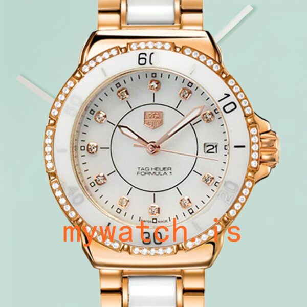 Tag Heuer Formula 1 38mm Formula1WDB-010 Ladies Rose Gold-tone Bracelet: A Timeless Elegance