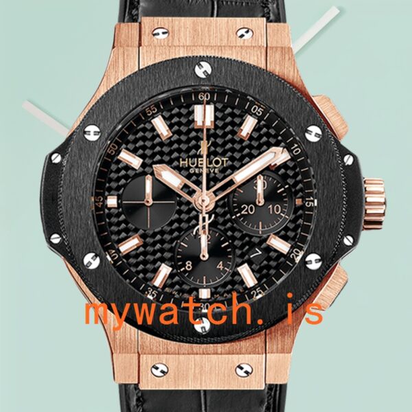 Hublot Big Bang Mens 44mm 301.PM.1780.GR Stainless Steel Automatic: Genuine vs. Replica
