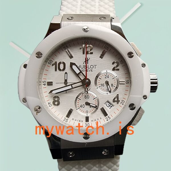 Hublot Big Bang 342.SE.230.RW Mens 44mm Ceramic Bezel White Dial: Authentic vs. Replica