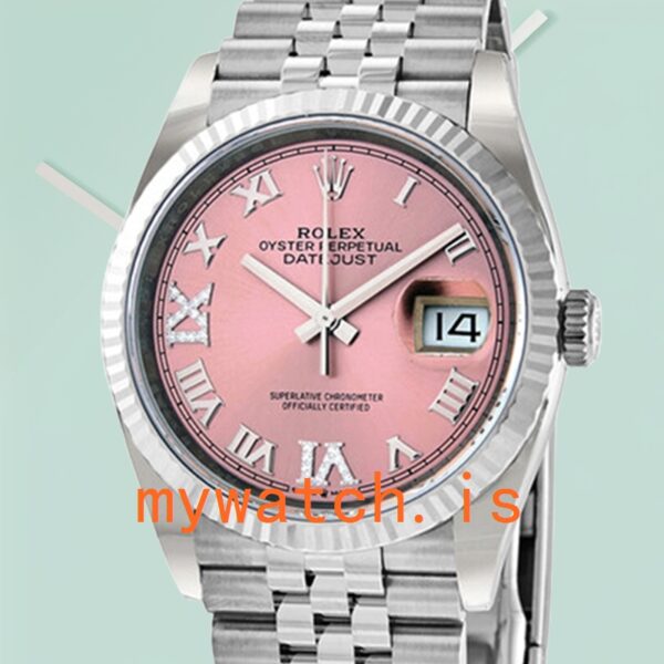 Rolex Datejust 36mm Ladies m126234-0031 Automatic Jubilee Bracelet: Authentic vs. Replica