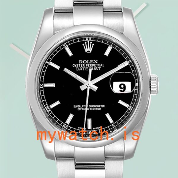 Rolex Datejust 36mm 116200BKSO: A Timeless Classic for the Modern Gentleman